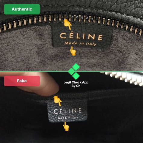 celine ava bag fake vs real|are celine bags genuine.